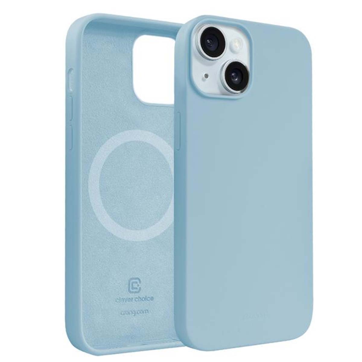 Apple iPhone 15 MagSafe -kotelo pehmeää, iskunkestävää silikonia