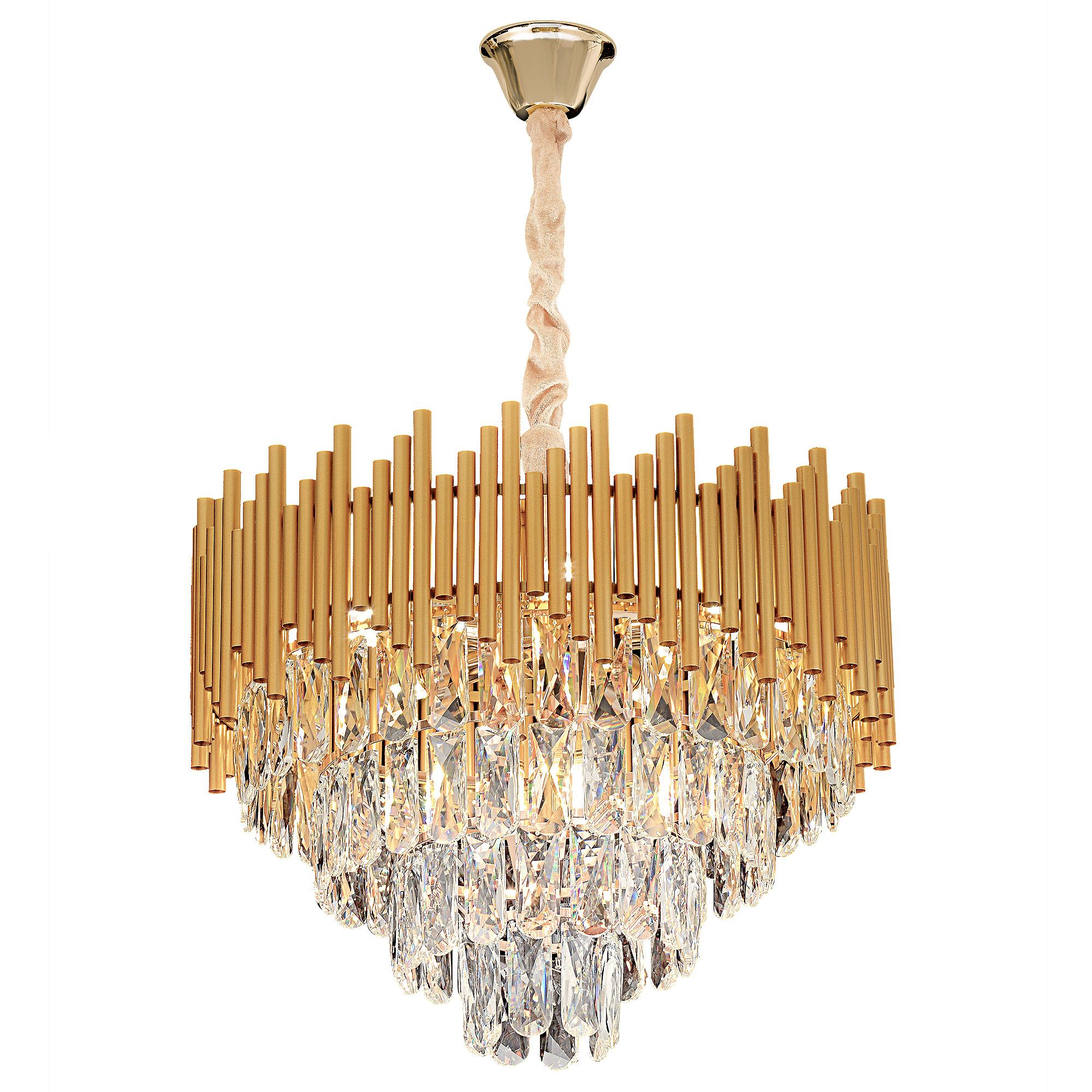 TOOLIGHT riippuvalaisin G062-CP Kulta, 85x47x40cm