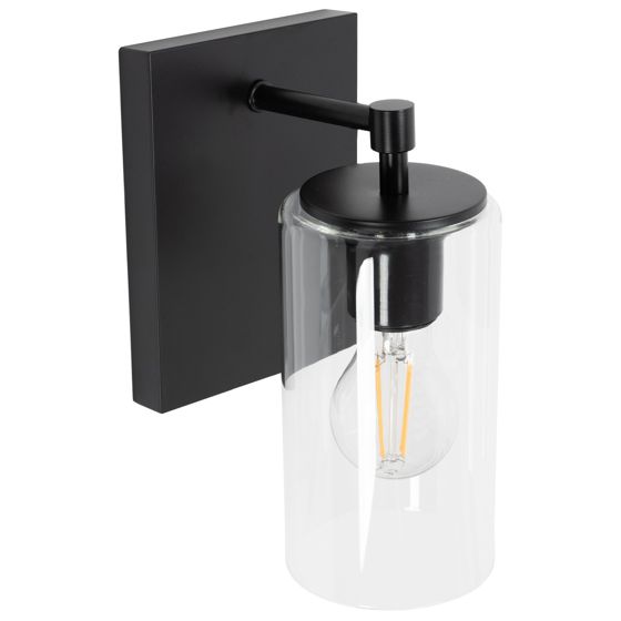 TOOLIGHT seinävalaisin APP1222-1W musta, 16x13x24cm