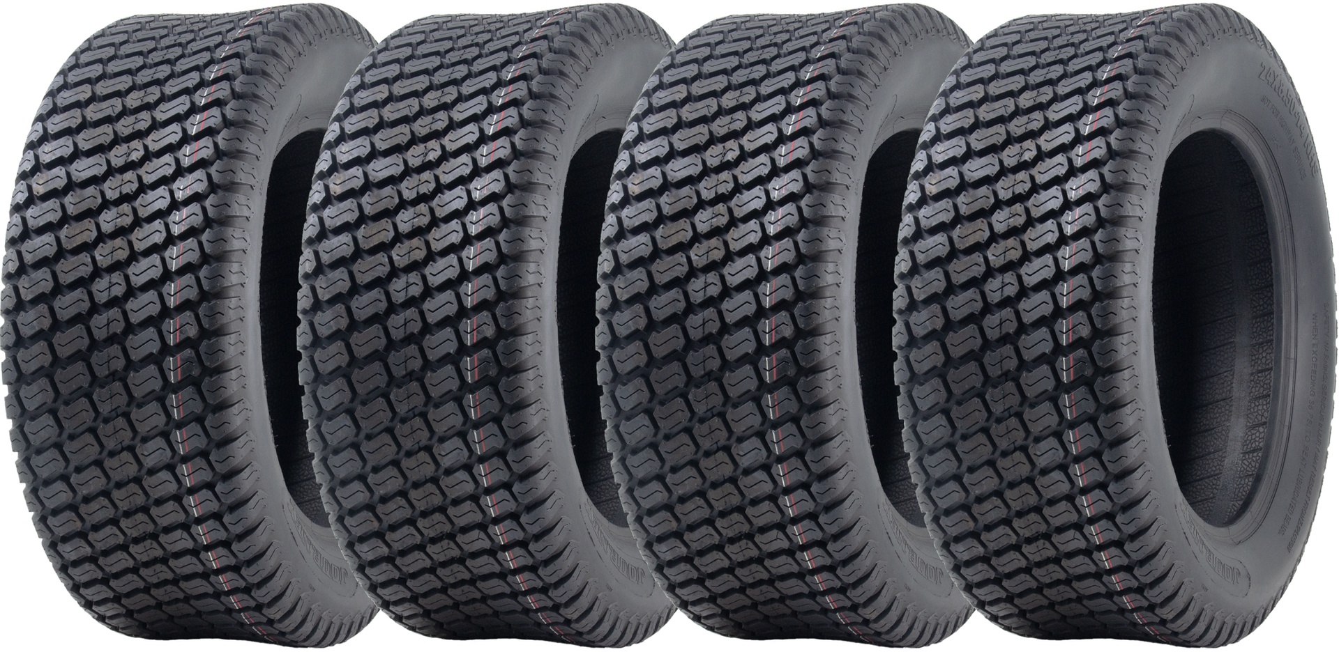24x8.50-14 ruohonleikkurin renkaat, 4-kerroksiset Multi Turf Grass P332 Journey, kantavuus 560 kg (4 kpl:n sarja)