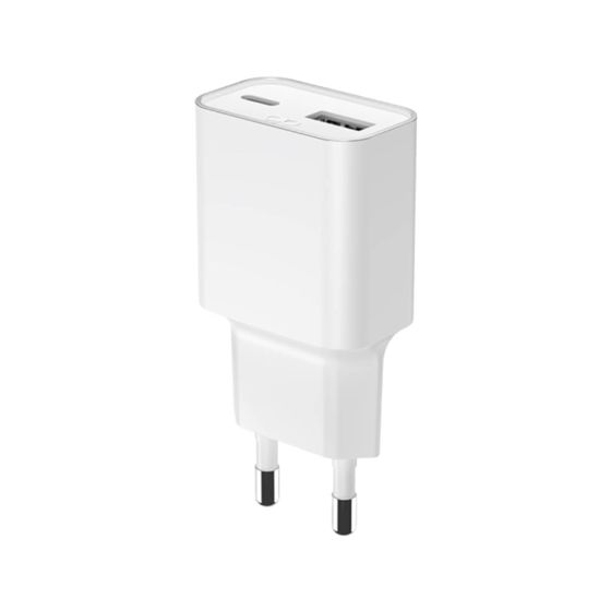 Verkkolaturi Power Delivery GaN USB-A/USB-C 30W