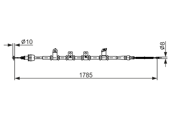 Bosch Käsijarruvaijeri 1987482922