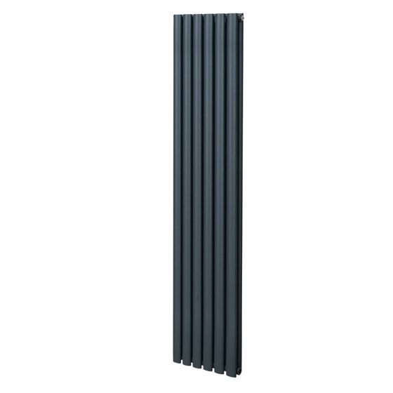 Soikea pylväspatteri – 1800 mm x 360 mm – Antrasiitinharmaa