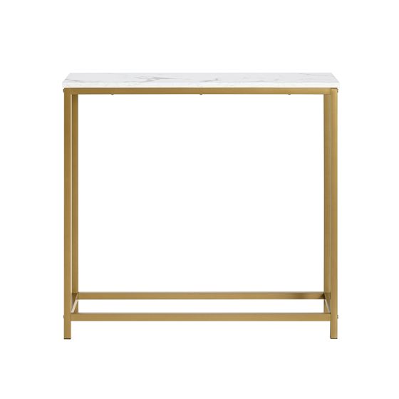 SoBuy Moderni marmorikehys konsoli FSB29-G kestävä ja ekologinen