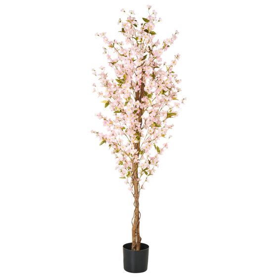 Tekokasvi SAKURA 185 cm Vaaleanpunainen