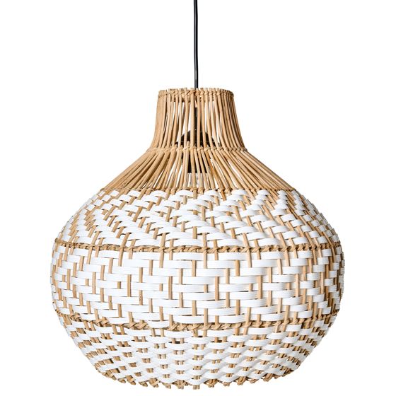 Riippuvalaisin YAUCO rottinki Valkoinen