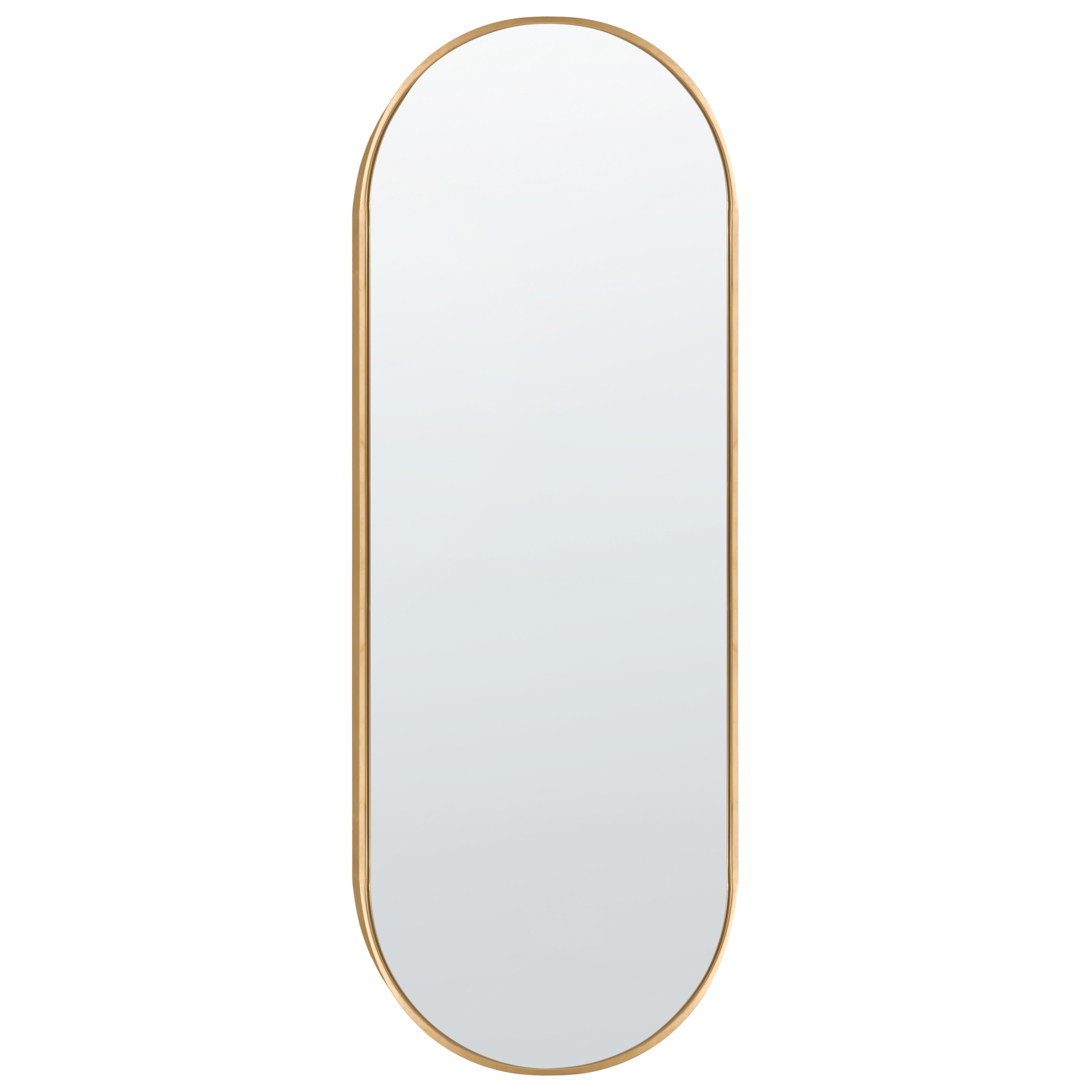 Seinäpeili AZEVILLE 46 cm 122 cm Metalli Kulta