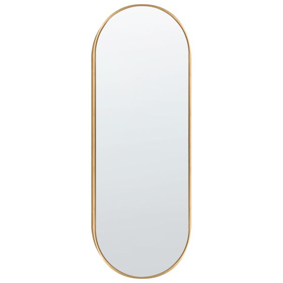 Seinäpeili AZEVILLE 46 cm 122 cm Metalli Kulta