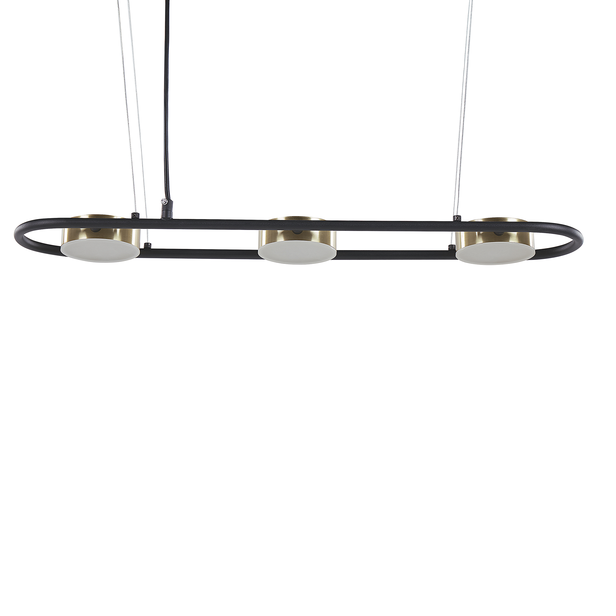 LED-riippuvalaisin MALI metalli Musta