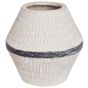Kukkamaljakko ARUNCUS keramiikka 30 cm Beige
