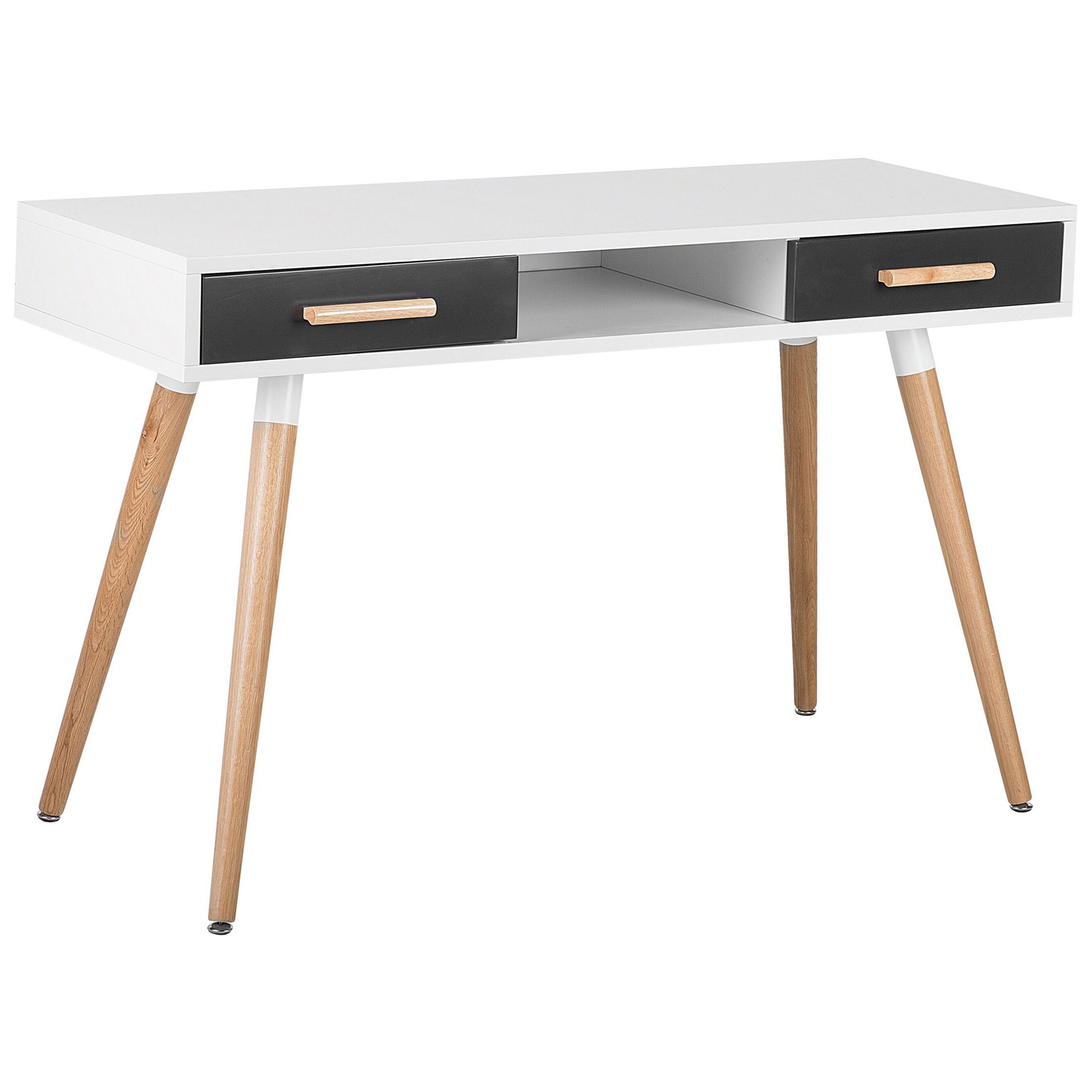 Työpöytä FRISCO 120 cm 45 cm laatikoilla Harmaa