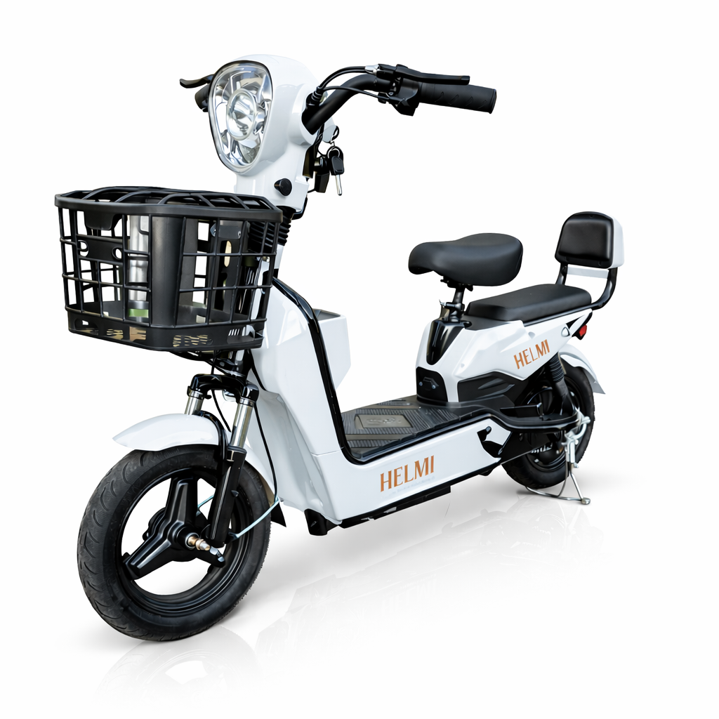 Helmi sähköskootteri 500w Valkoinen