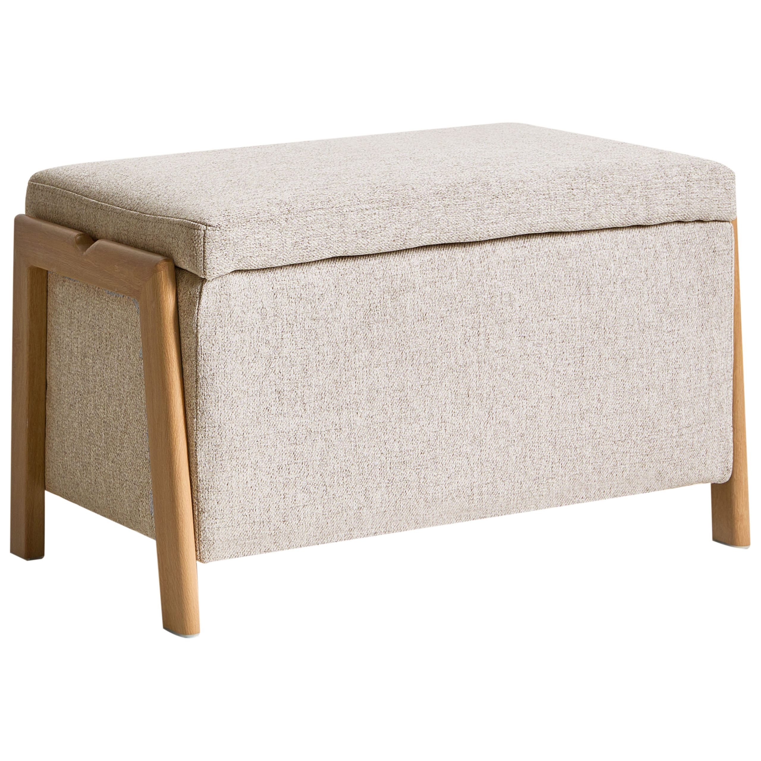 Säilytyspenkki EDLAND Kangas Beige