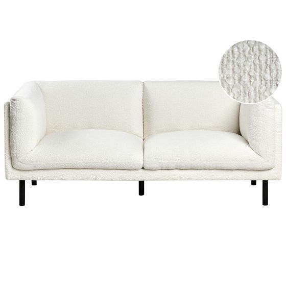 Sohva 2-istuttava VORGOD buklee Luonnonvalkoinen