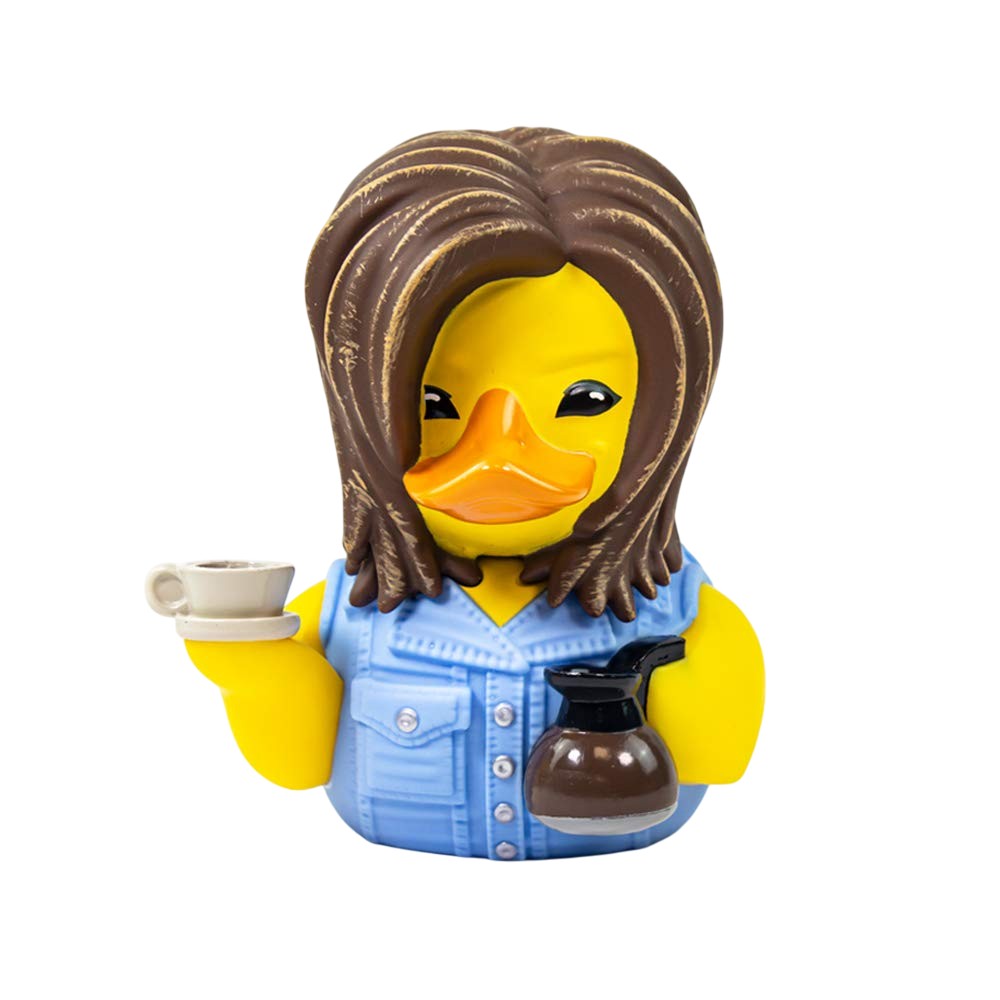 Friends – keräilyankka – Rachel – muovi, korkeus 9 cm – keräily, esillepano, Keltainen