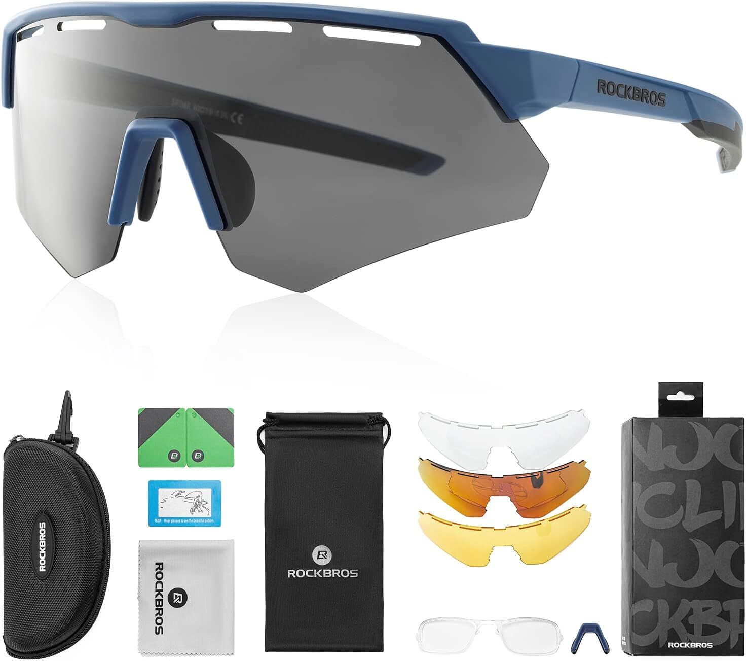 Polarisoidut Aurinkolasit 4 Vaihtolasilla