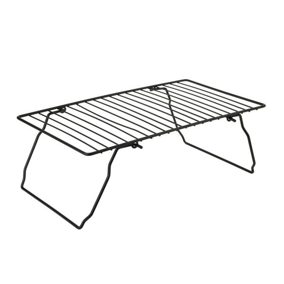 Keittiöhylly metalli Modern Kitchen 37x21x13,5 musta 1kpl