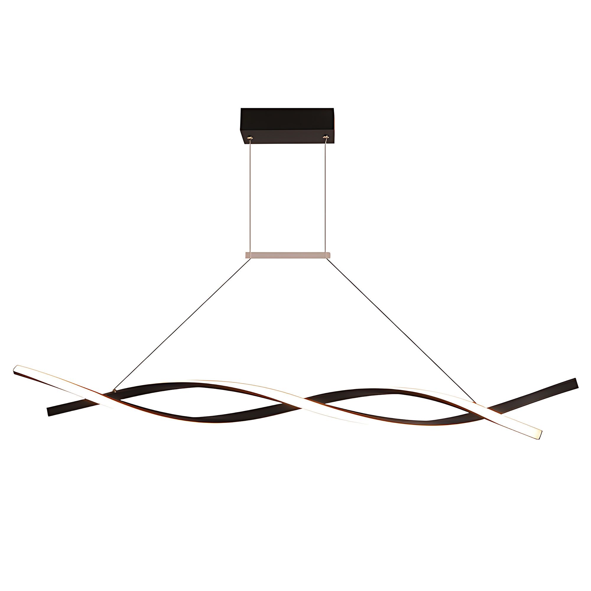 TOOLIGHT riippuvalaisin LHJ020-CP Musta, 15x15x120cm