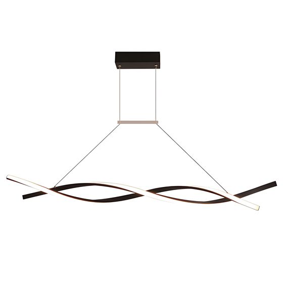 TOOLIGHT riippuvalaisin LHJ020-CP Musta, 15x15x120cm