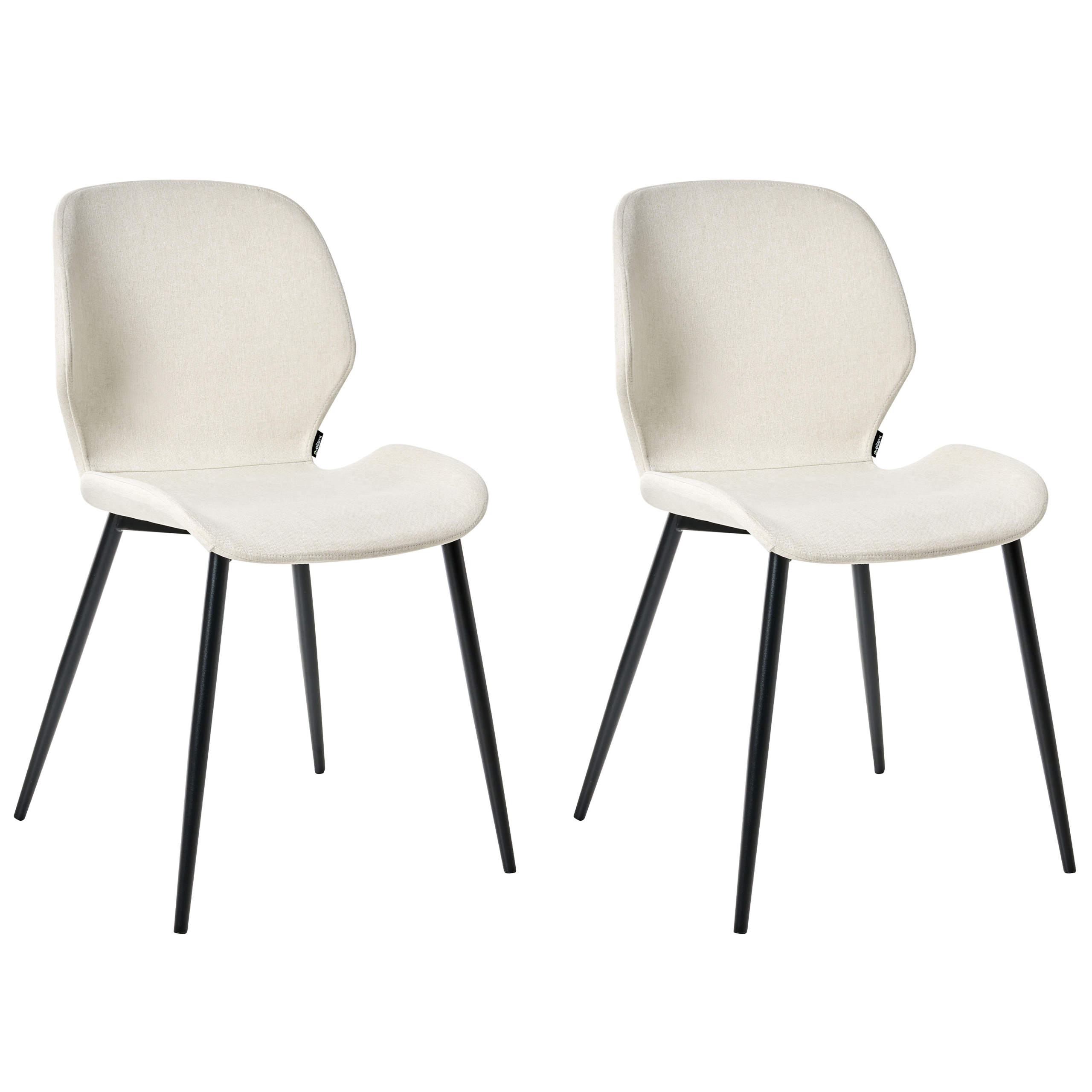 Kokoustuolisetti 2 kpl HOLLAND kangas Vaaleanbeige