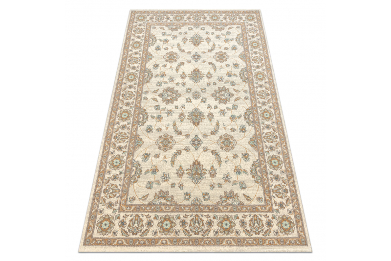 Villamatto SOHO Kukat klassinen beige / vihreä