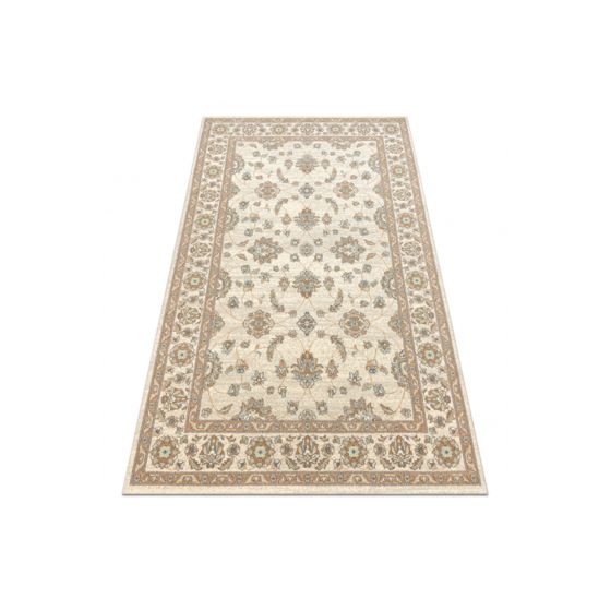 Villamatto SOHO Kukat klassinen beige / vihreä