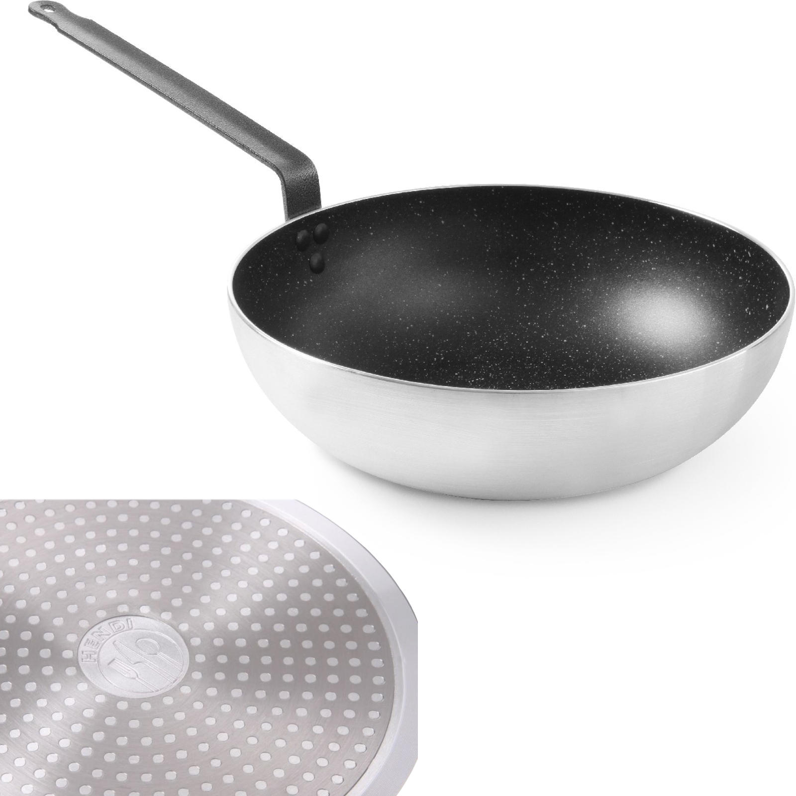 Marble Professional Wok-paistinpannu 3 L halkaisija 280 - Hendi 627730