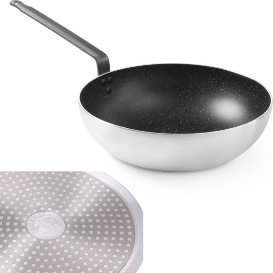 Marble Professional Wok-paistinpannu 3 L halkaisija 280 - Hendi 627730