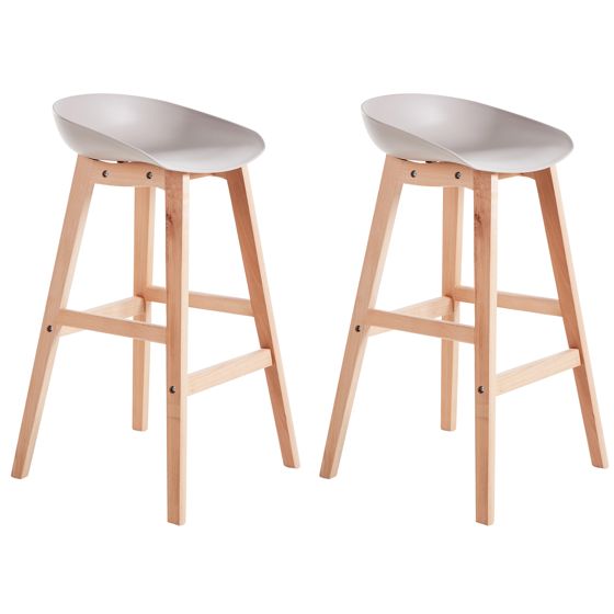 Baarituolisetti 2 kpl MICCO Ruskeanharmaa