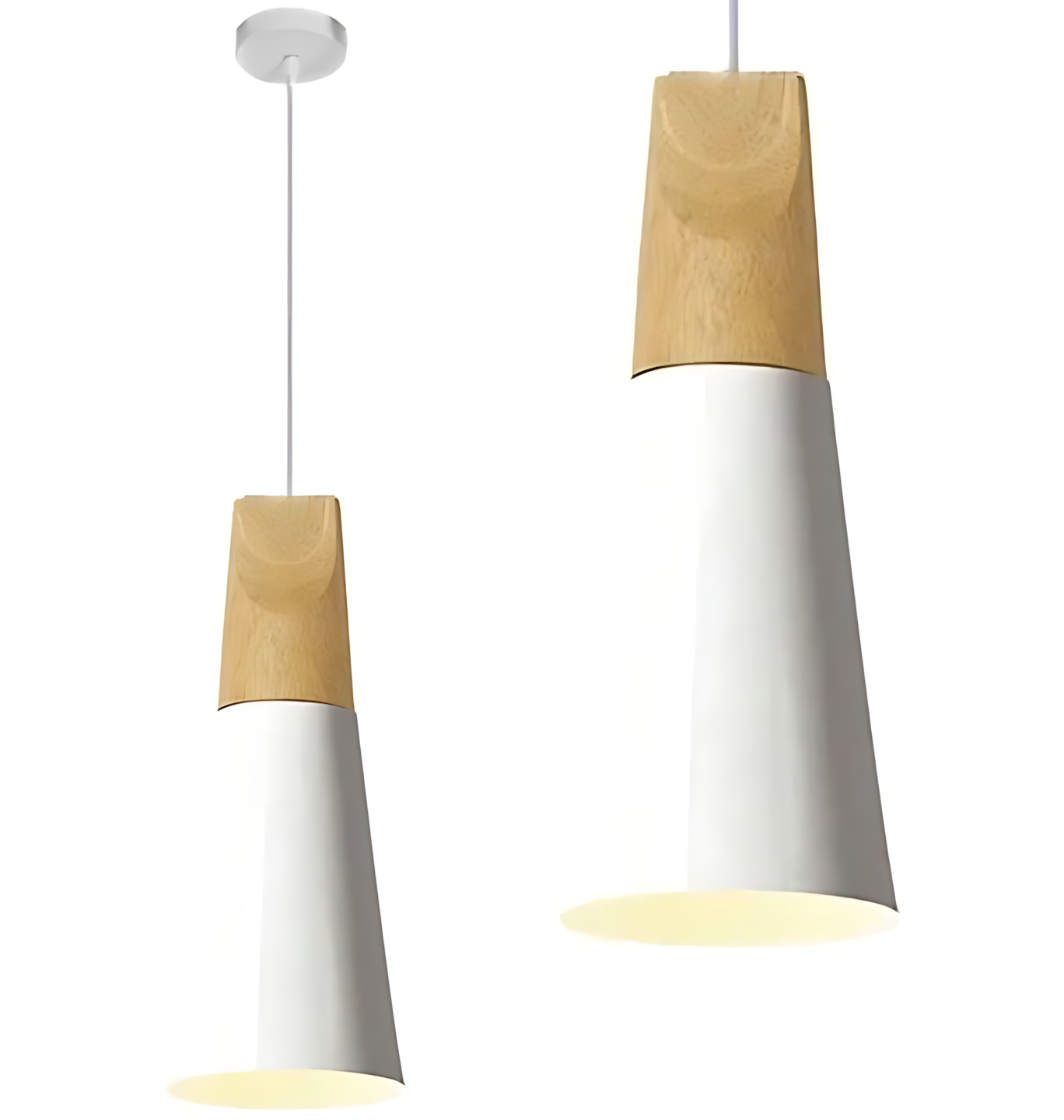 TOOLIGHT riippuva kattovalaisin APP058-1CP SCANDI B valkoinen