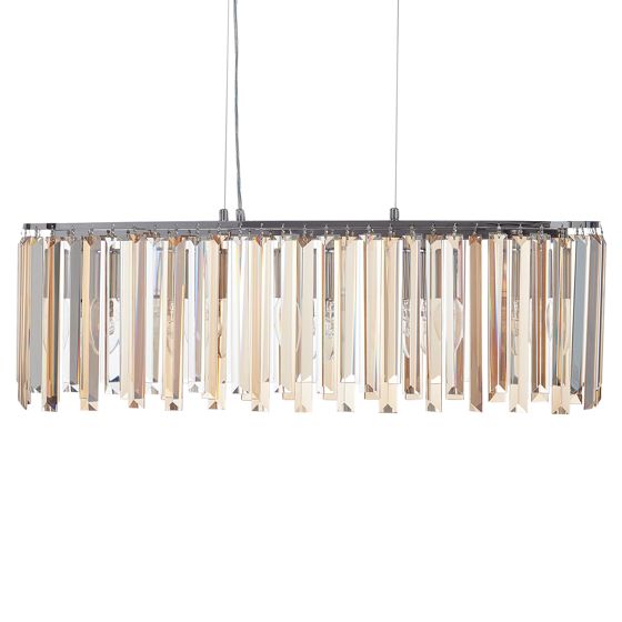 Kattokruunu MANDEO lasi Hopea