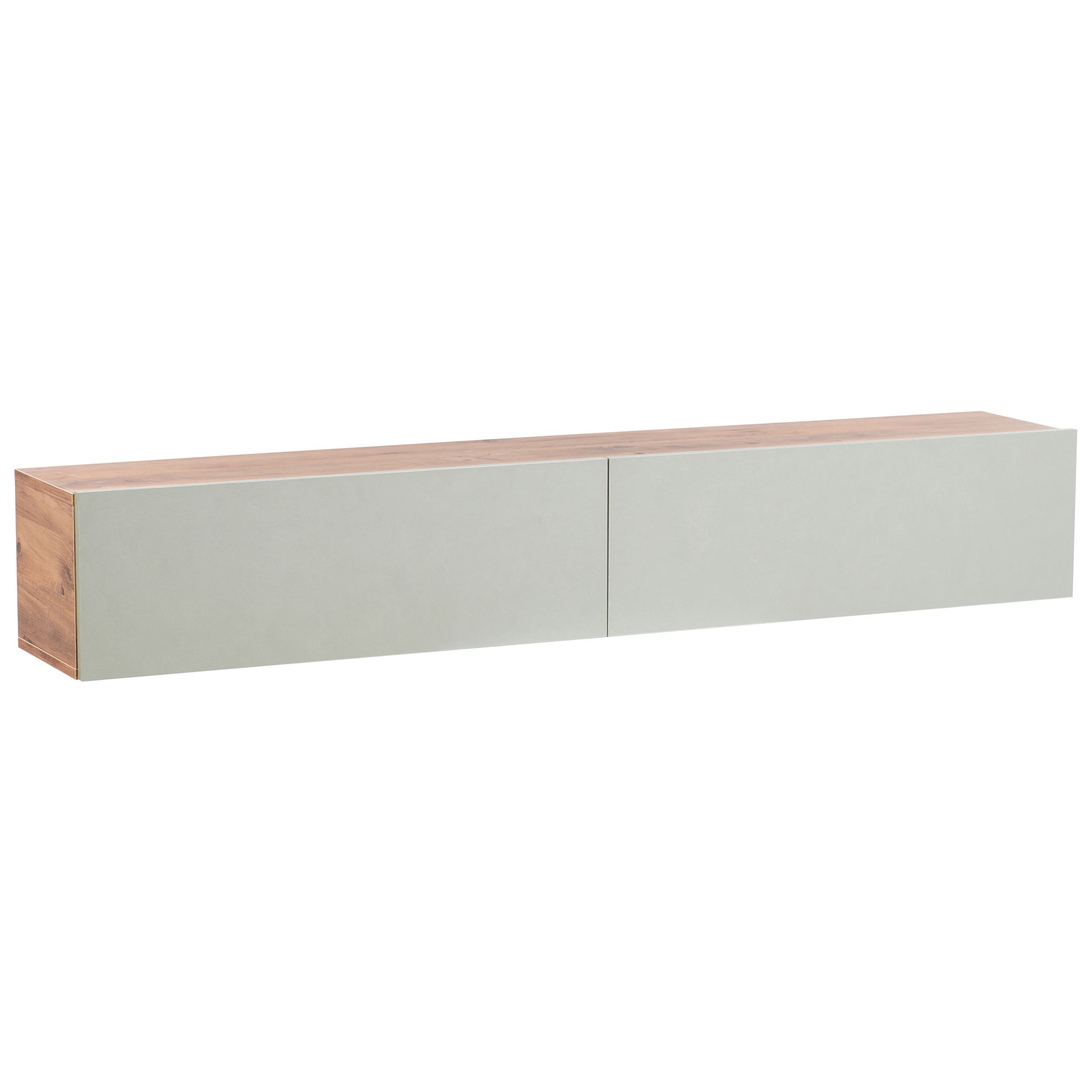 Seinään kiinnitettävä TV-taso GLADSTONE Vaaleanvihreä