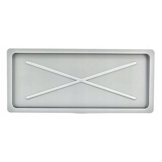 Astiankuivausteline 55x24 cm hopea