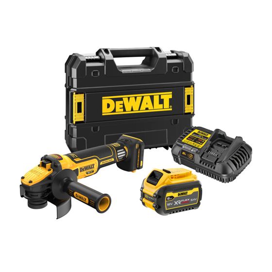 DeWalt DCG409VST XR FlexVolt Advantage -Akkukulmahiomakone 125 mm 6,0 Ah TSTAK