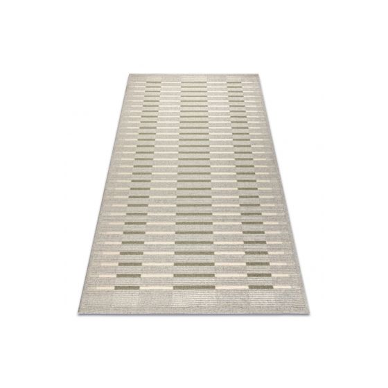 FLUX 461.124.SA400 villamatto- Geometrinen loft harmaa / vihreä 160x230 cm