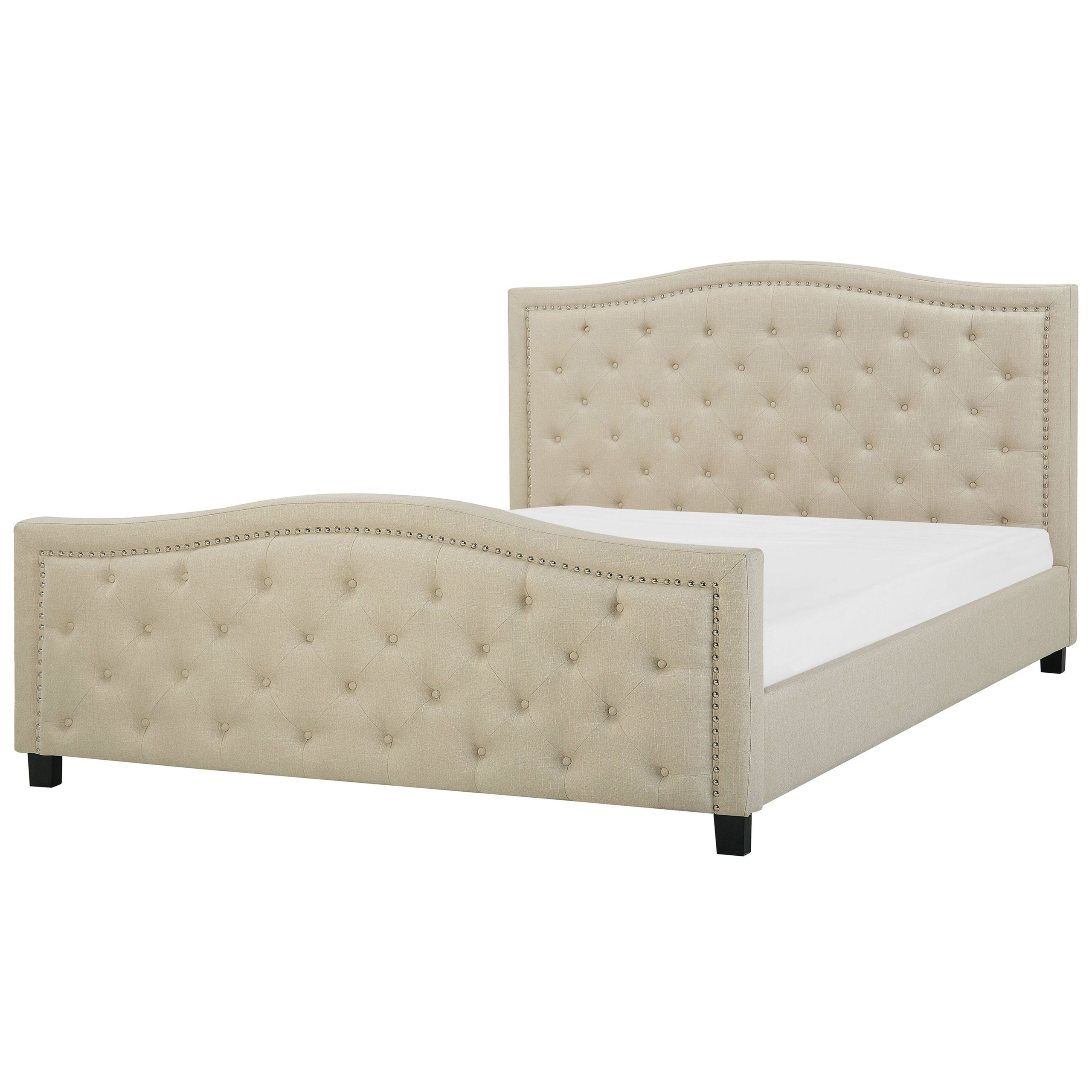 Sänky kangas AUREL 180 x 200 cm Beige