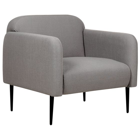 Nojatuoli STOUBY pellava Harmaa