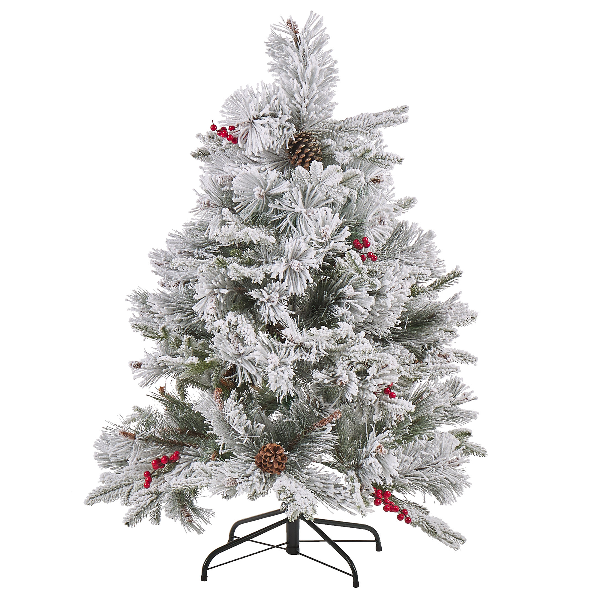 Joulukuusi luminen MASALA 120 cm Valkoinen
