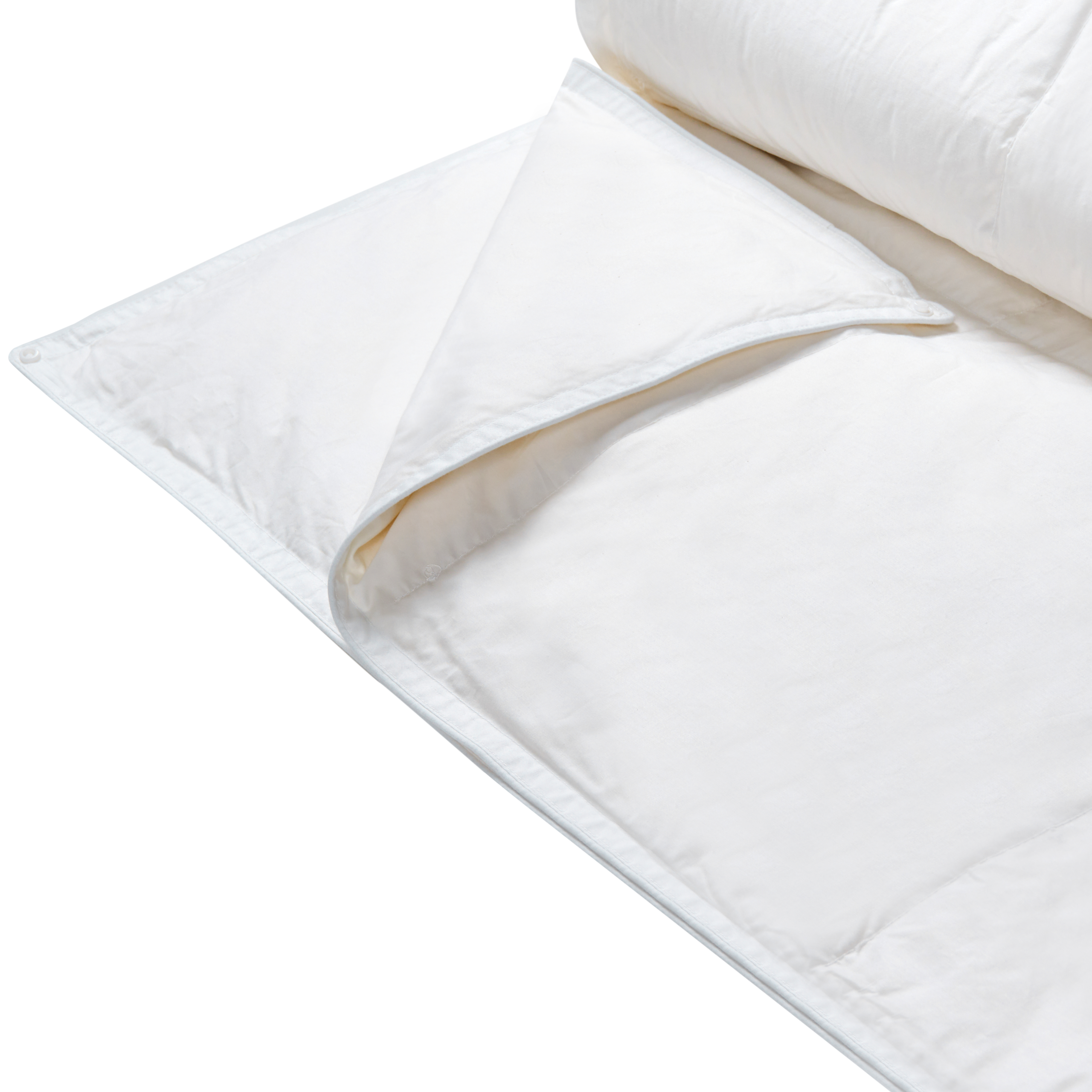 Kaksikerroksinen ympärivuotinen peitto SERRATO höyhen 155 x 220 cm