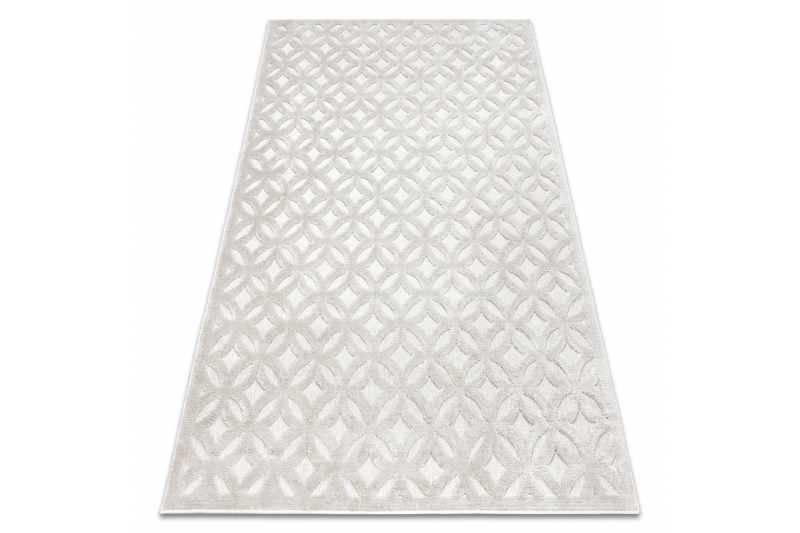 Matto SANTO STRING SIZAL 58507 Harjakatto, art deco beige 80x150 cm