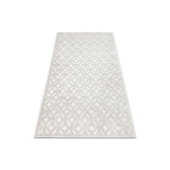 Matto SANTO STRING SIZAL 58507 Harjakatto, art deco beige 80x150 cm