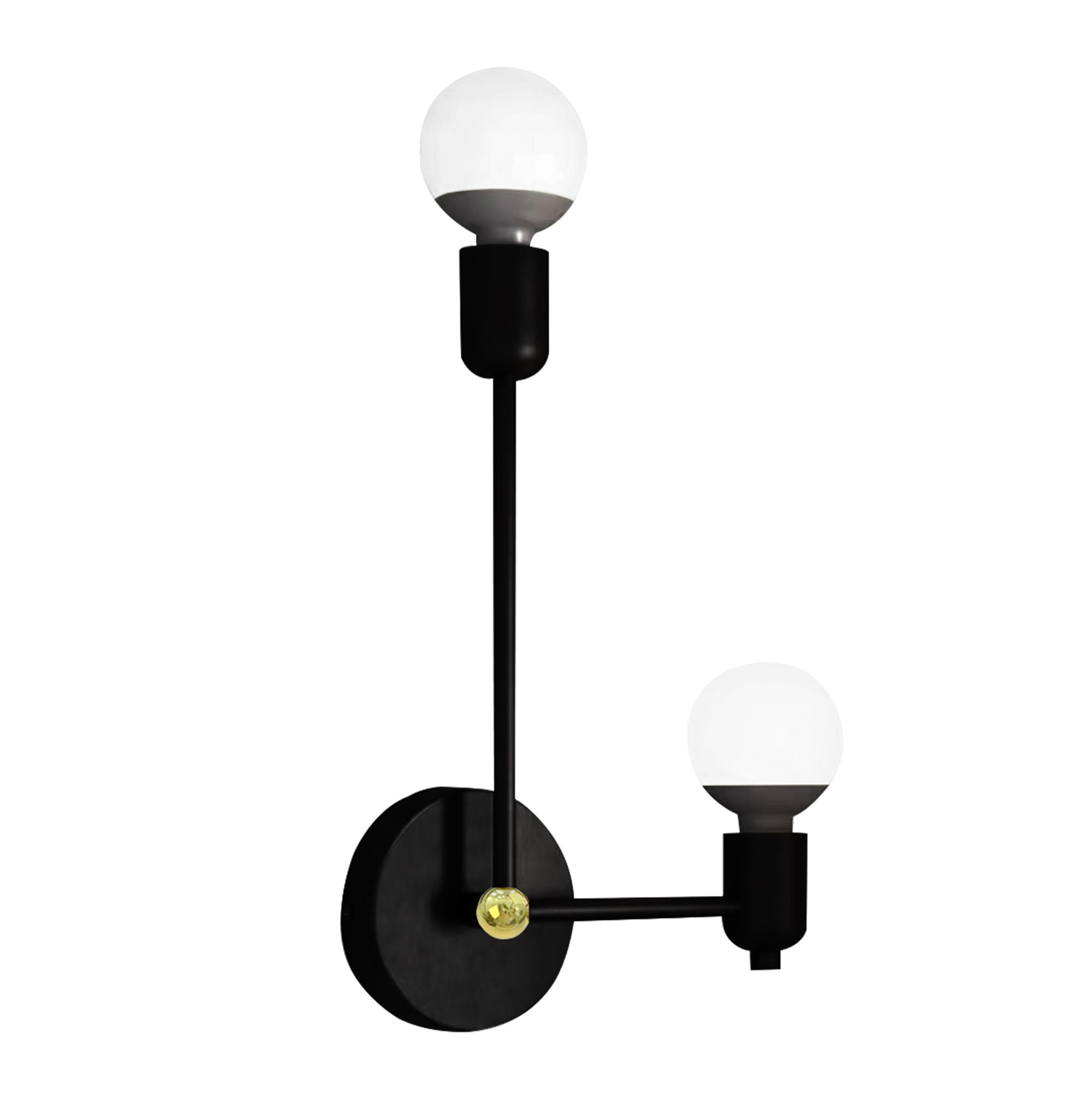 TOOLIGHT seinävalaisin APP1707-2W musta, 42x23x6cm