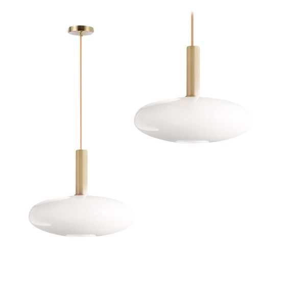 TOOLIGHT riippuva kattovalaisin APP668-1CP kultavalkoinen, 24x30x80cm