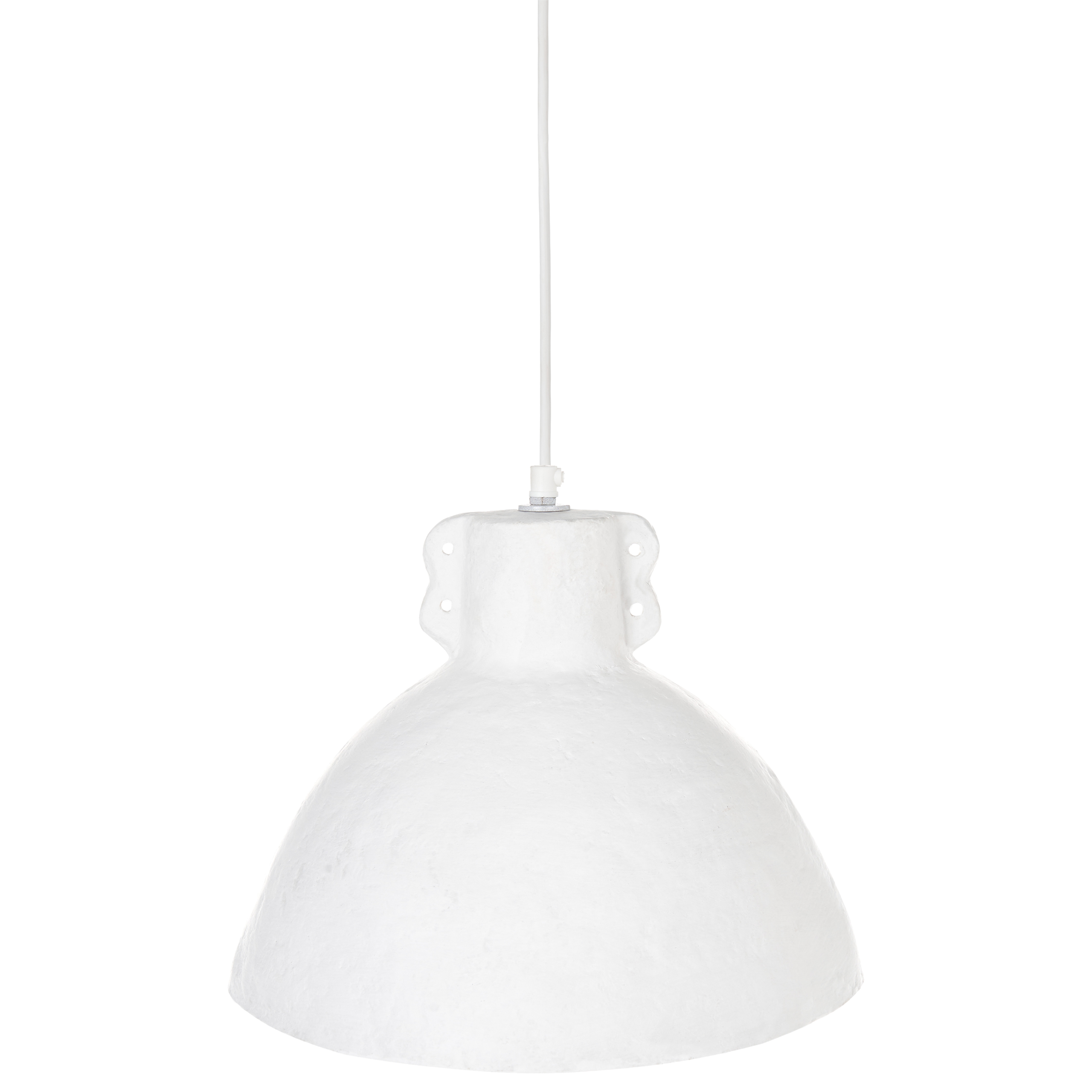 Riippuvalaisin MIGUELETE paperimassa Valkoinen