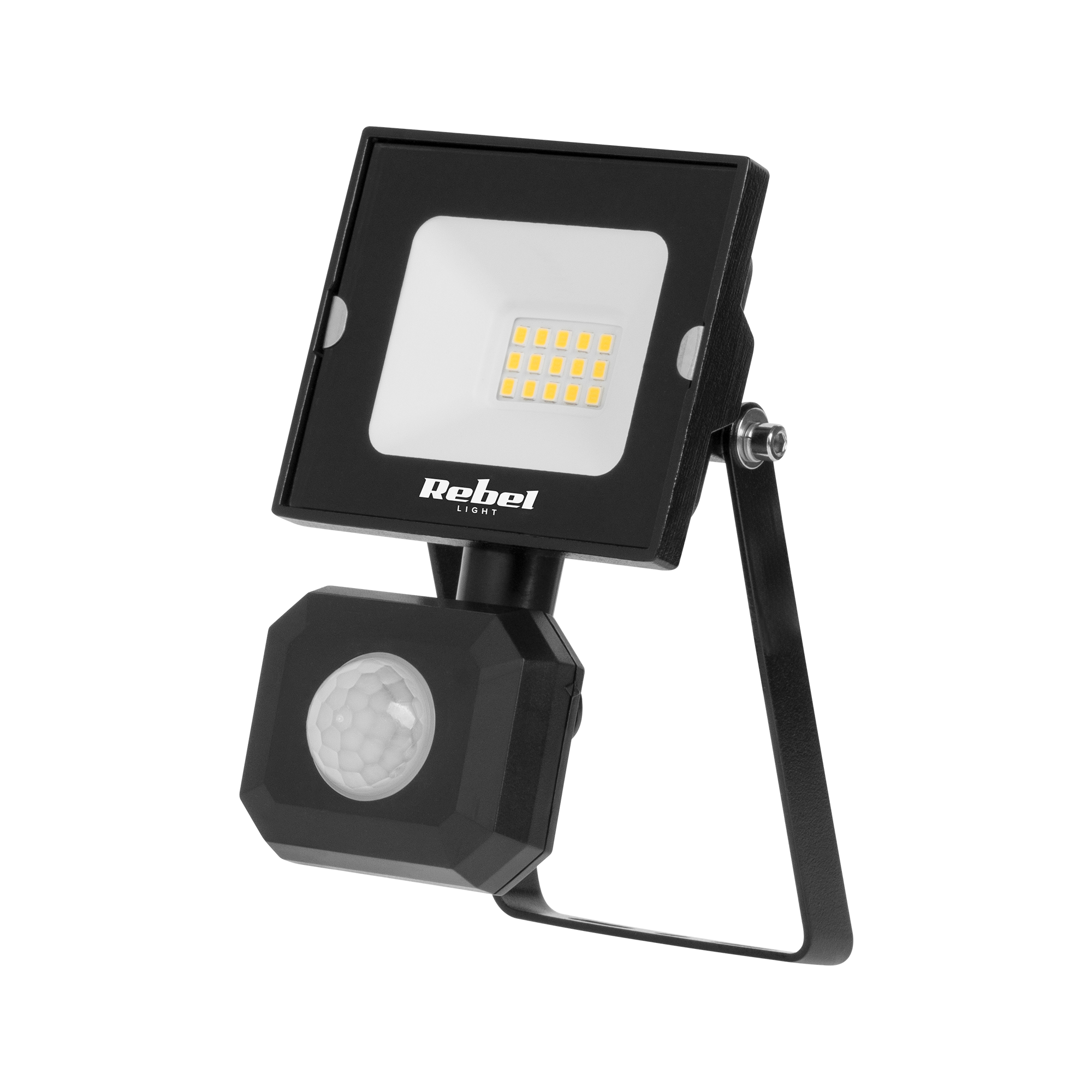 10 W Rebel LED-kohdevalaisin hämärä- ja liiketunnistimella 6500K 230V