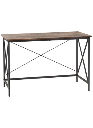 Työpöytä FUTON Tummanruskea 115 cm 60 cm