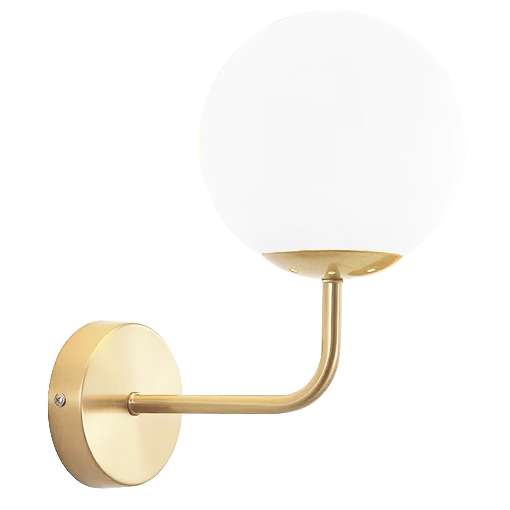 TOOLIGHT seinävalaisin G096-1W kultavalkoinen