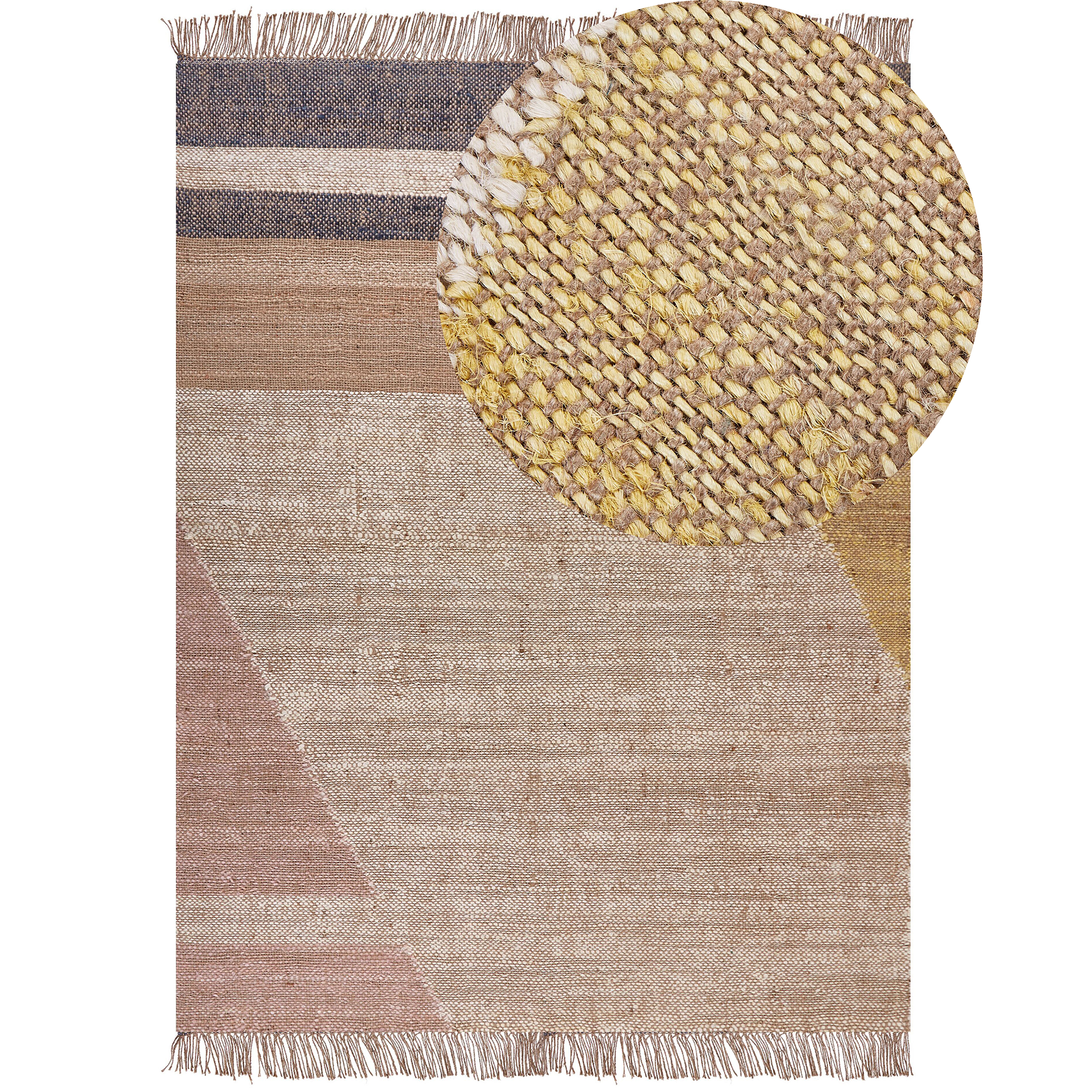 Matto SAMLAR Ruskea 160 x 230 cm juutti