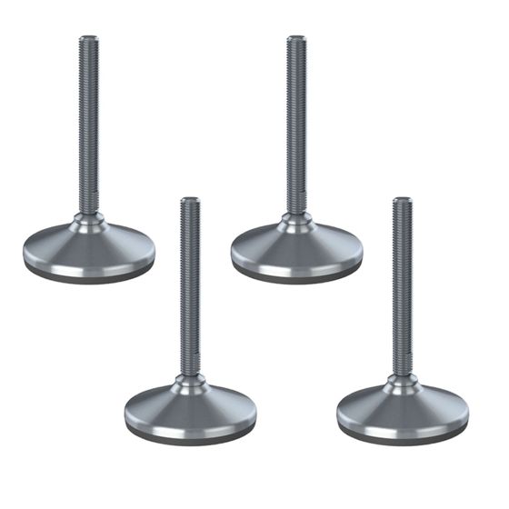 Ruostumaton tasoitusjalka 16x150x105mm jalusta ja tärinänestoalusta 2200kg-sarja