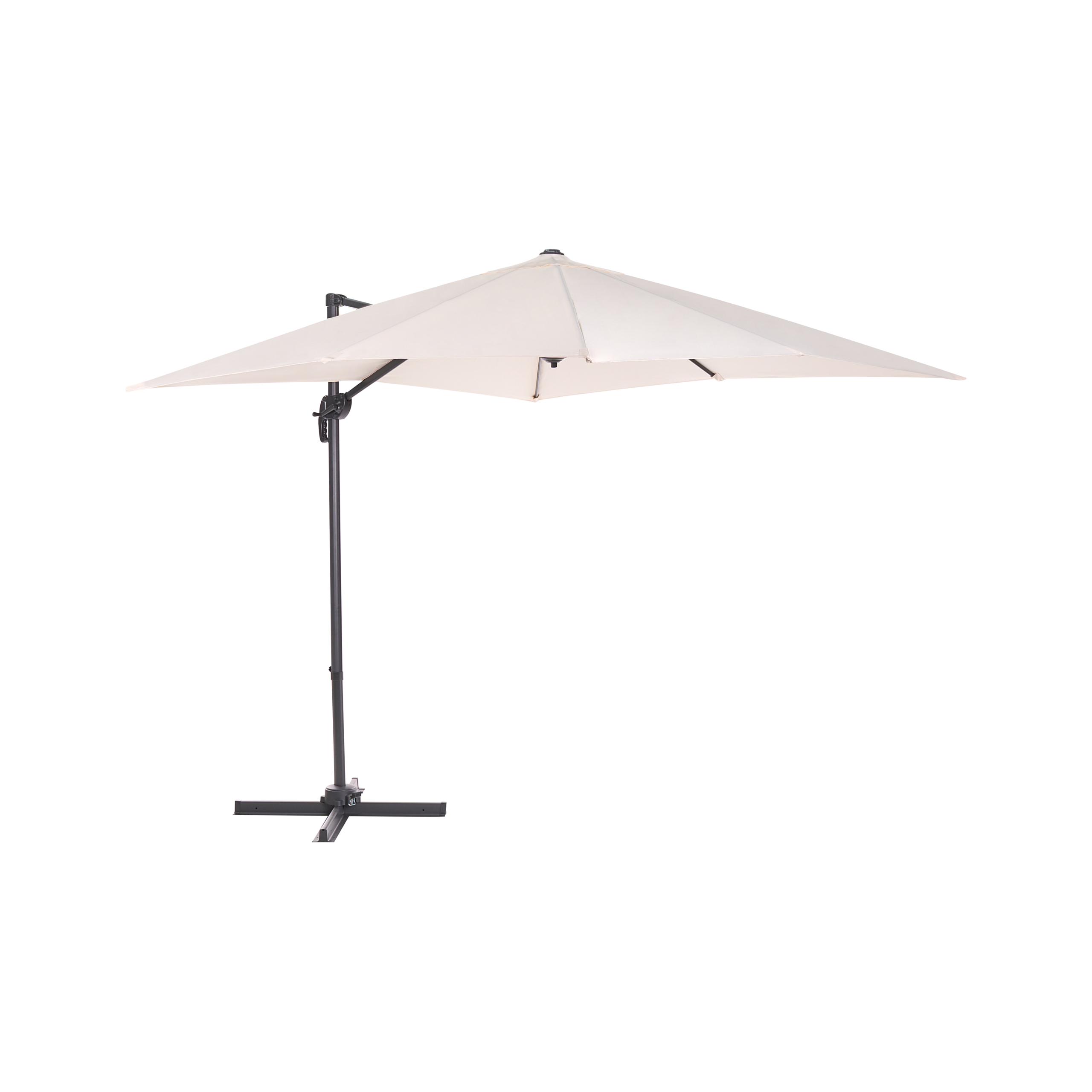 Riippuva aurinkovarjo 238 cm MONZA Vaaleanbeige